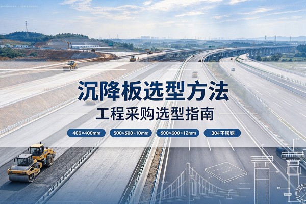 南召沉降板选择方法