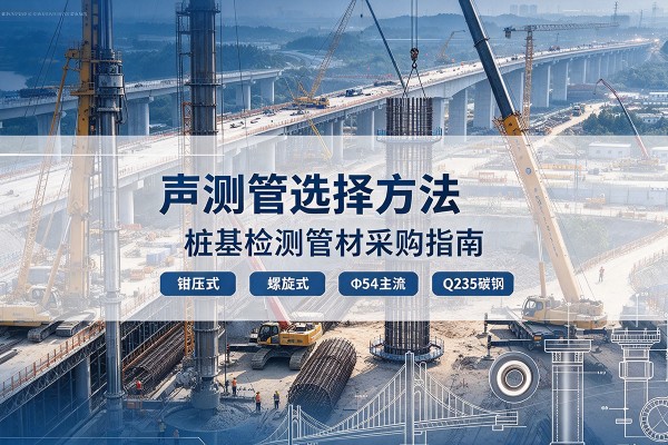 南召声测管选型标准