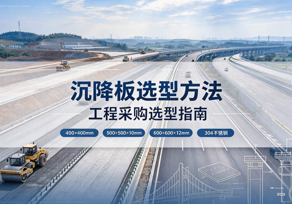 南召沉降板选择方法