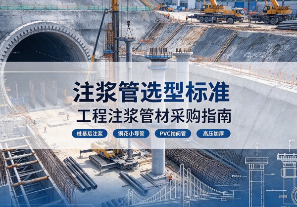 南召注浆管选型标准